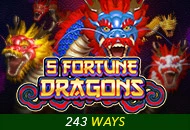 5 Fortune Dragons - ATHENA777